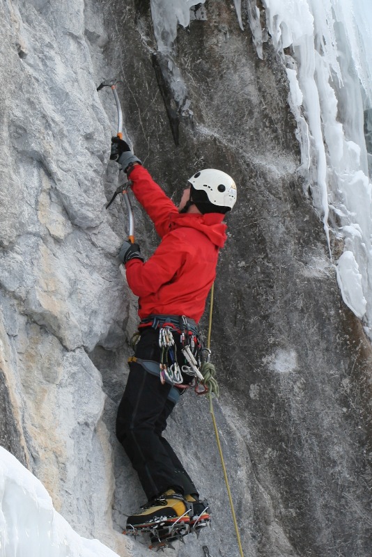 Hafner mixed climbing