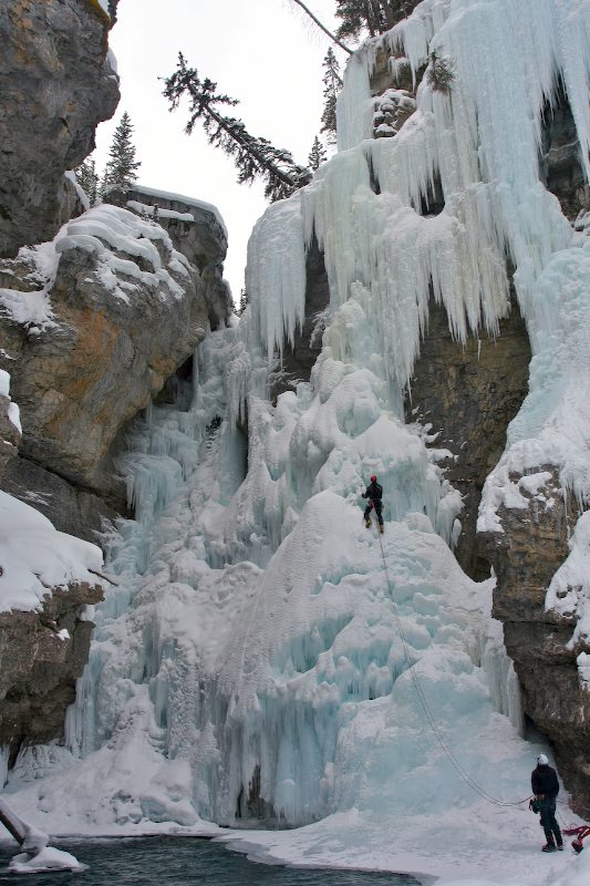 Patrick Leading Johnston Canyon